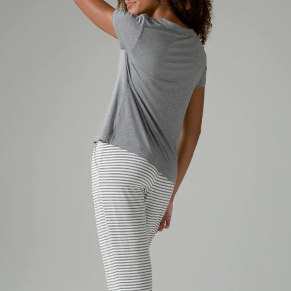 NWT Soma COOL NIGHTS Banded Bottom/Short Sleeve Pajama Set - Picture 5 of 7